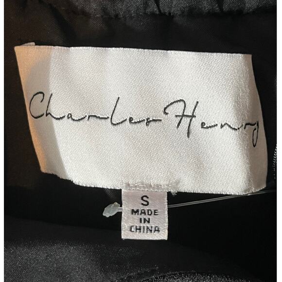 Charles Henry dress Off the shoulder black Small S - Picture 4 of 4